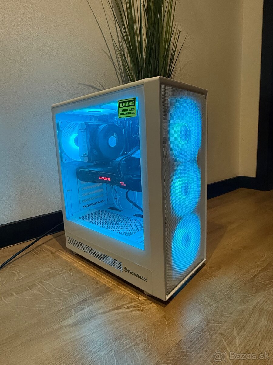 🚀 Predám Výkonný Herný PC – Štýlový White Build - 3