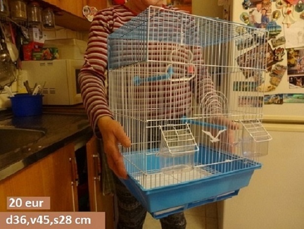 Nova klietka pre vtaky (4ks) v styroch farbach - 3