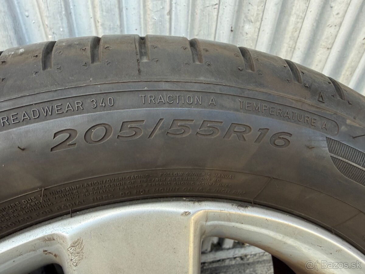 16" Elektrony 5x112 s pneumatikami 205/55 R16 - 3