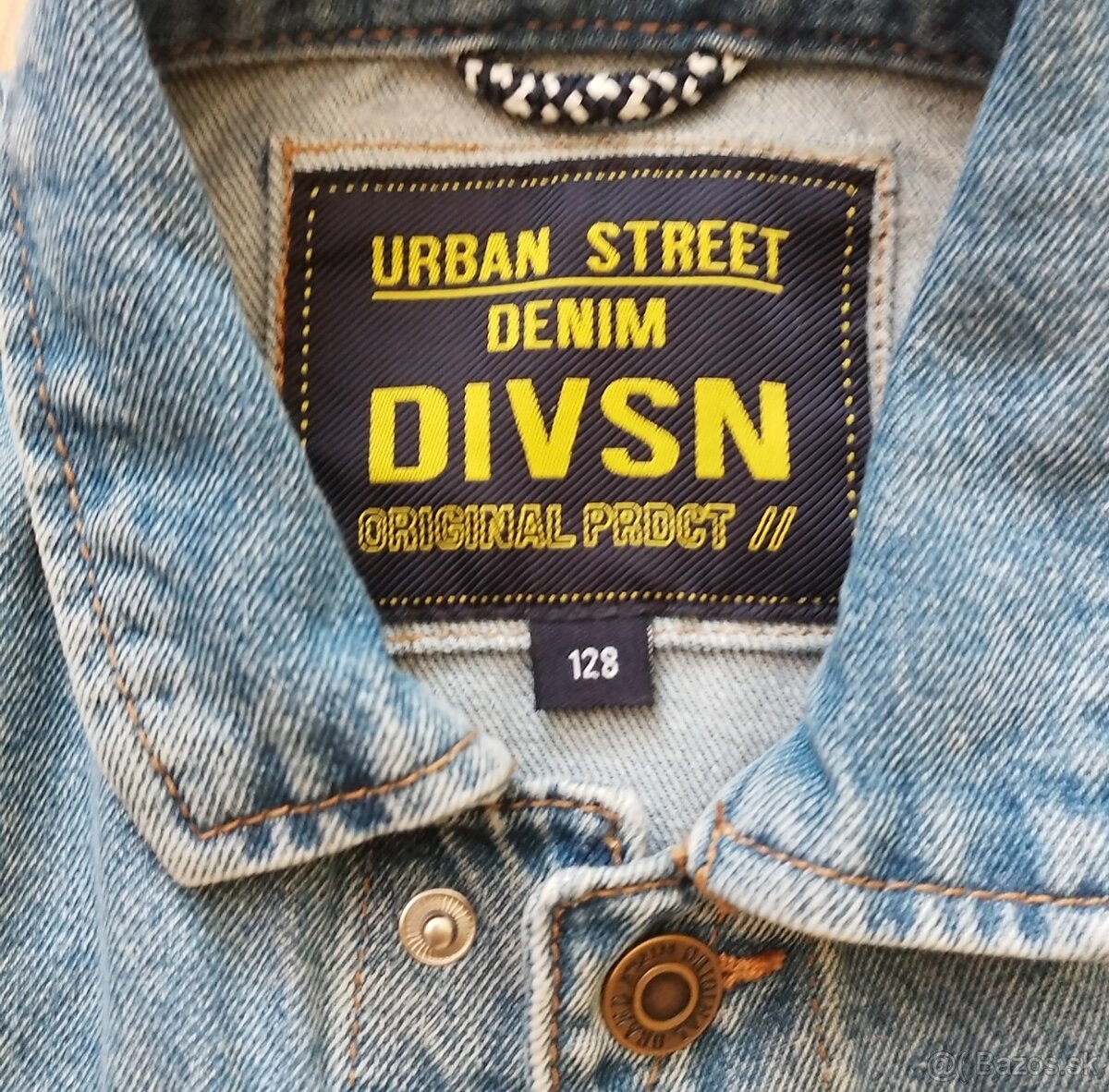 Chlapcenska riflova bunda velk.128 - 3