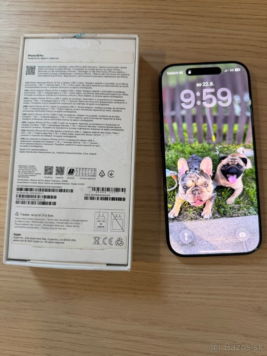 iPhone 16 Pro 128GB Titanim Black - 3