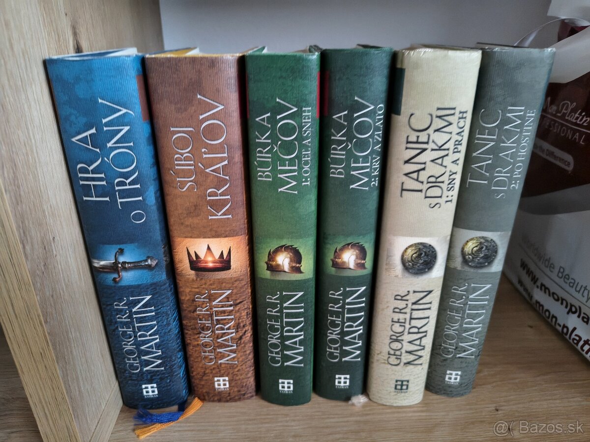 Knihy Hra o tróny - 3