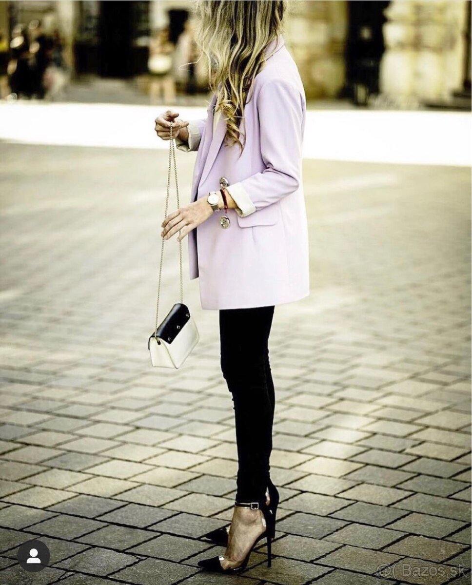 Oversize predĺžené sako značka Zarina Simkovič, - 3