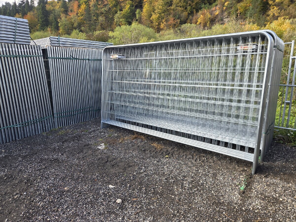 Predám nové mobilné stavebné oplotenie oval - 3
