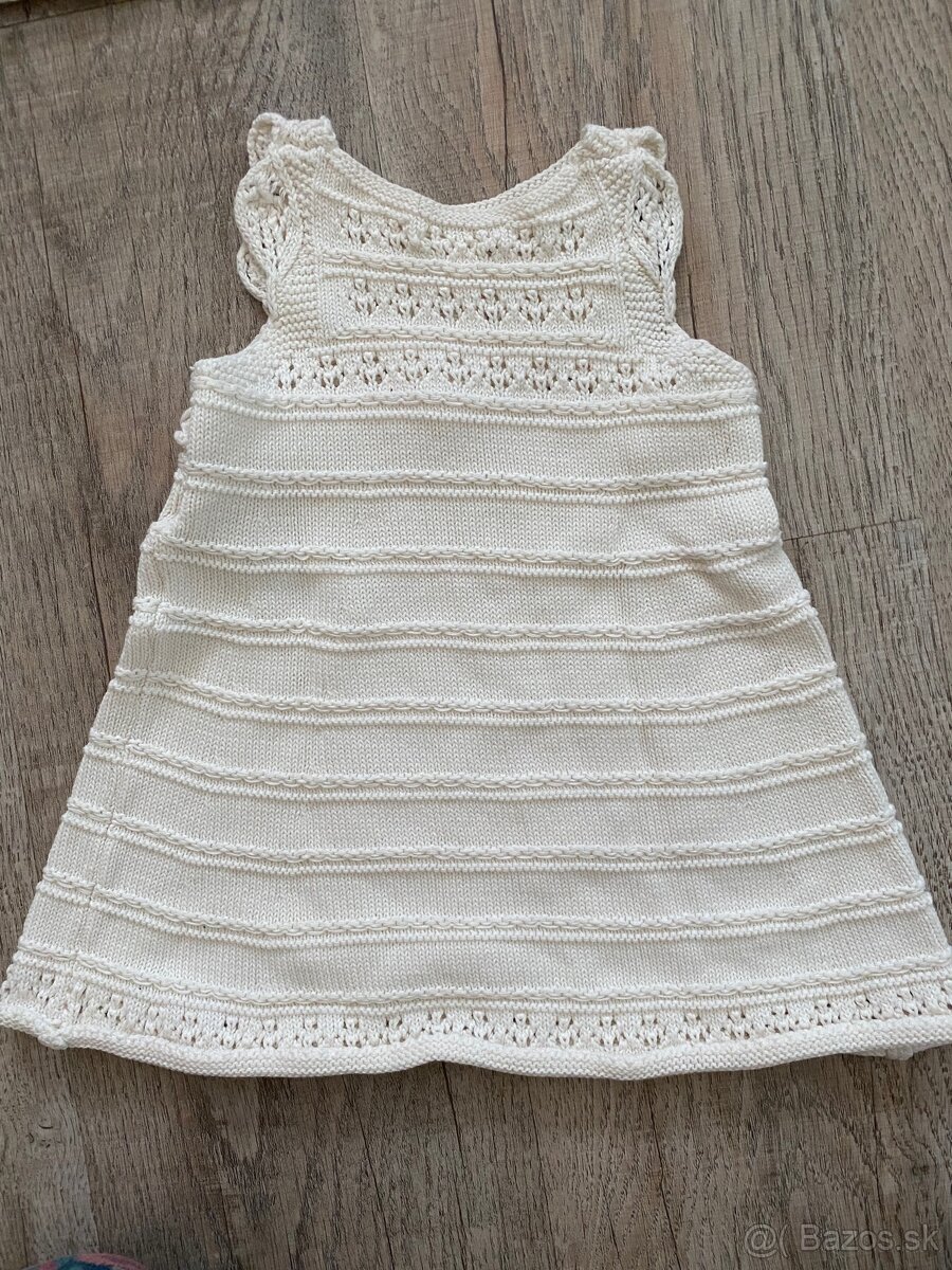 Háčkovaná detská súprava/ set oblečenia veľ. 68 - 3