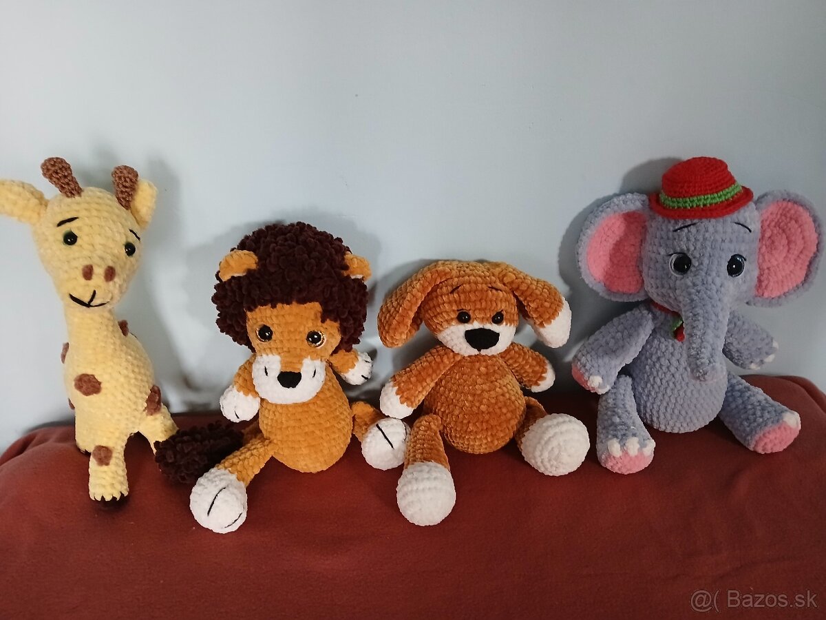 Hačkované hračky pre deti, ručná práca - 3