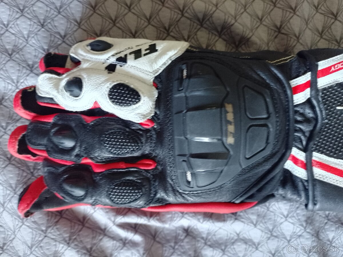 Kožené rukavice na motorku 🧤 - 3