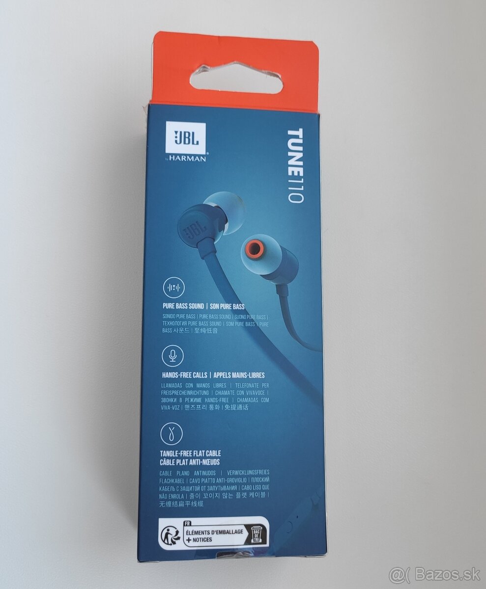 Predám slúchadlá JBL TUNE110 - 3