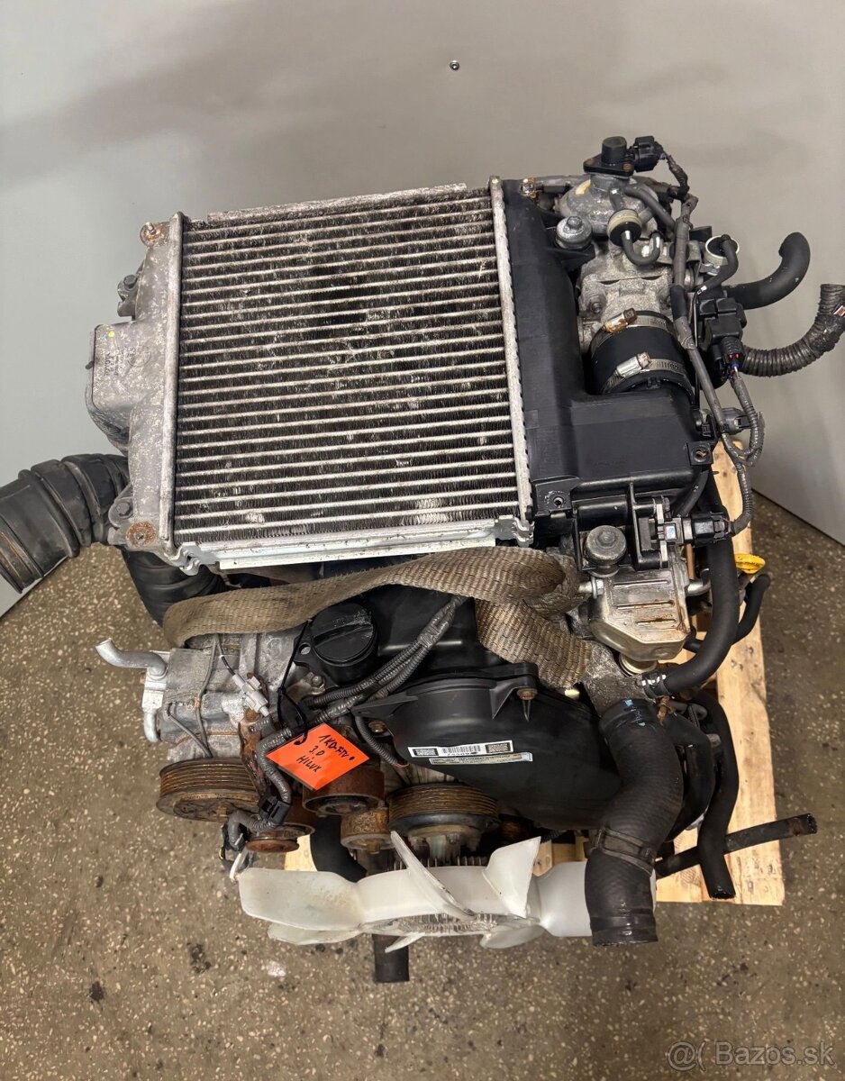 MOTOR TOYOTA HI-LUX 3.0 D-4D - 3