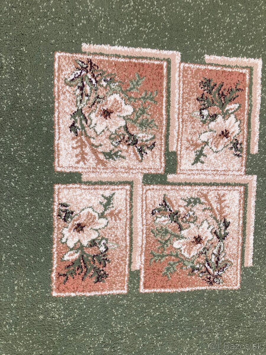 Zelený koberec 2,20 x 1,55m - 3