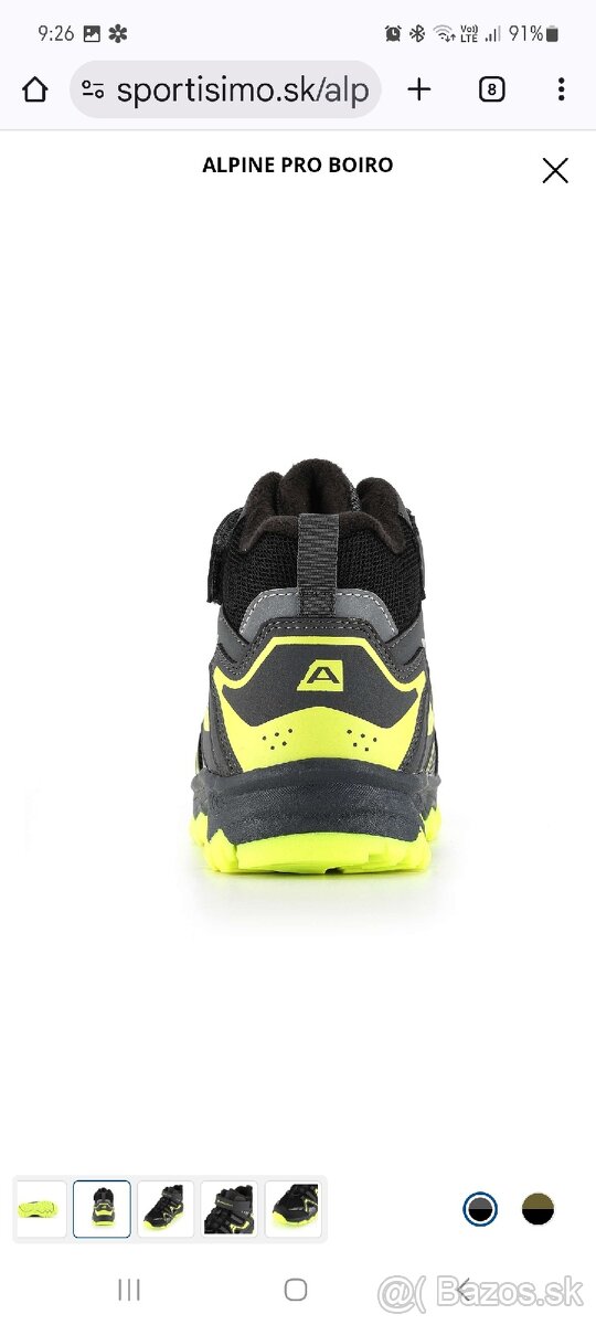 Vysoka trekova obuv 35 - 3