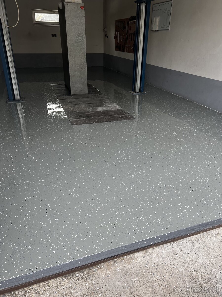 Liata epoxidová podlaha - 3