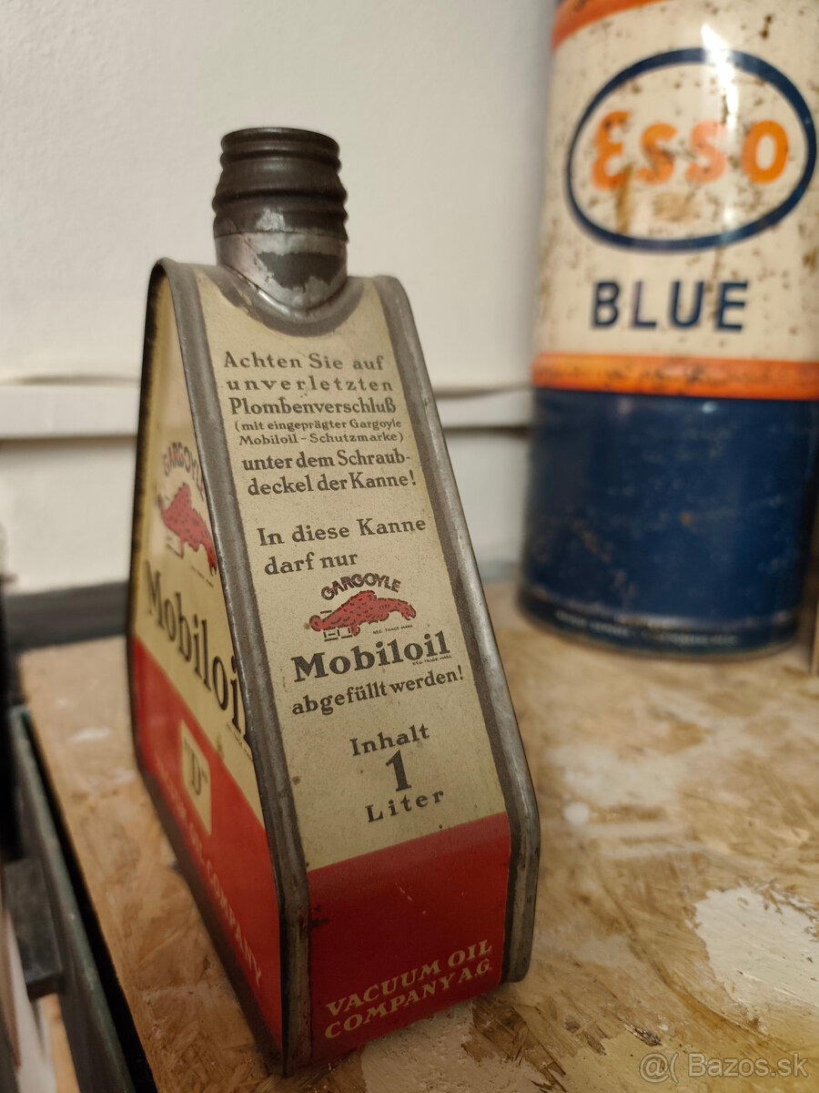 plechovka Mobiloil - 3