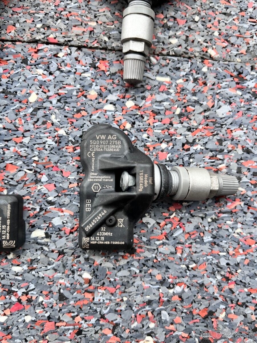 TPMS senzory tlaku ORIGINÁL VOLKSWAGEN - testovaný