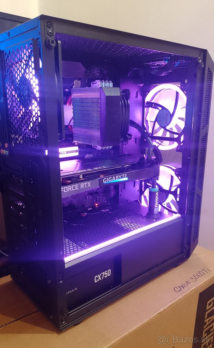 Herný PC- RTX 3070 8GB OC /Ryzen5 /32GB / NVMe+SSD /WIN-PRO - 3