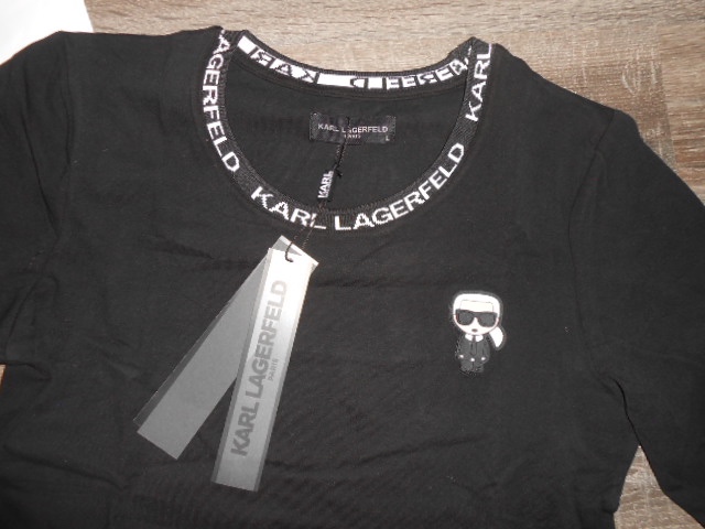 Karl Lagerfeld damske tricko s dlhym rukavom S - 3