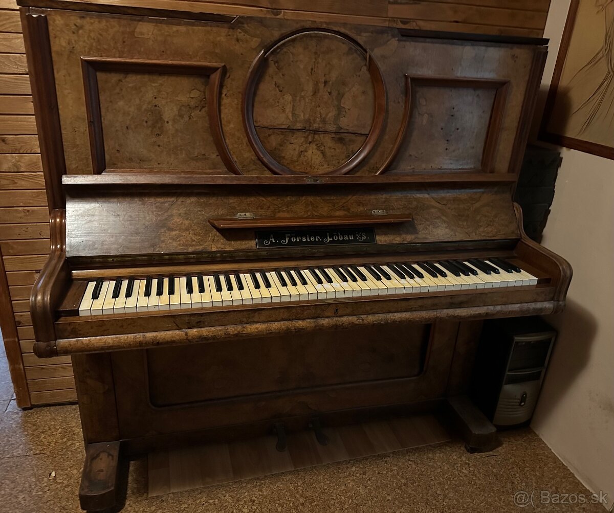 Starozitny klavir A. Forster Lobau - 3