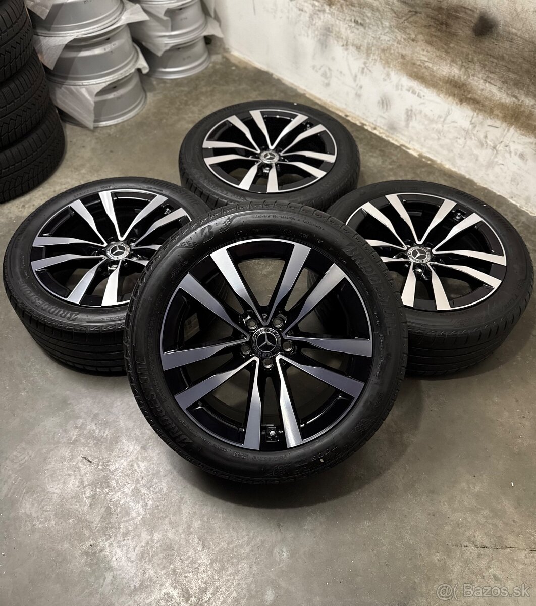 Letná sada 5x112 R19 , 255/45/19 Mercedes Benz S Class W223 - 3