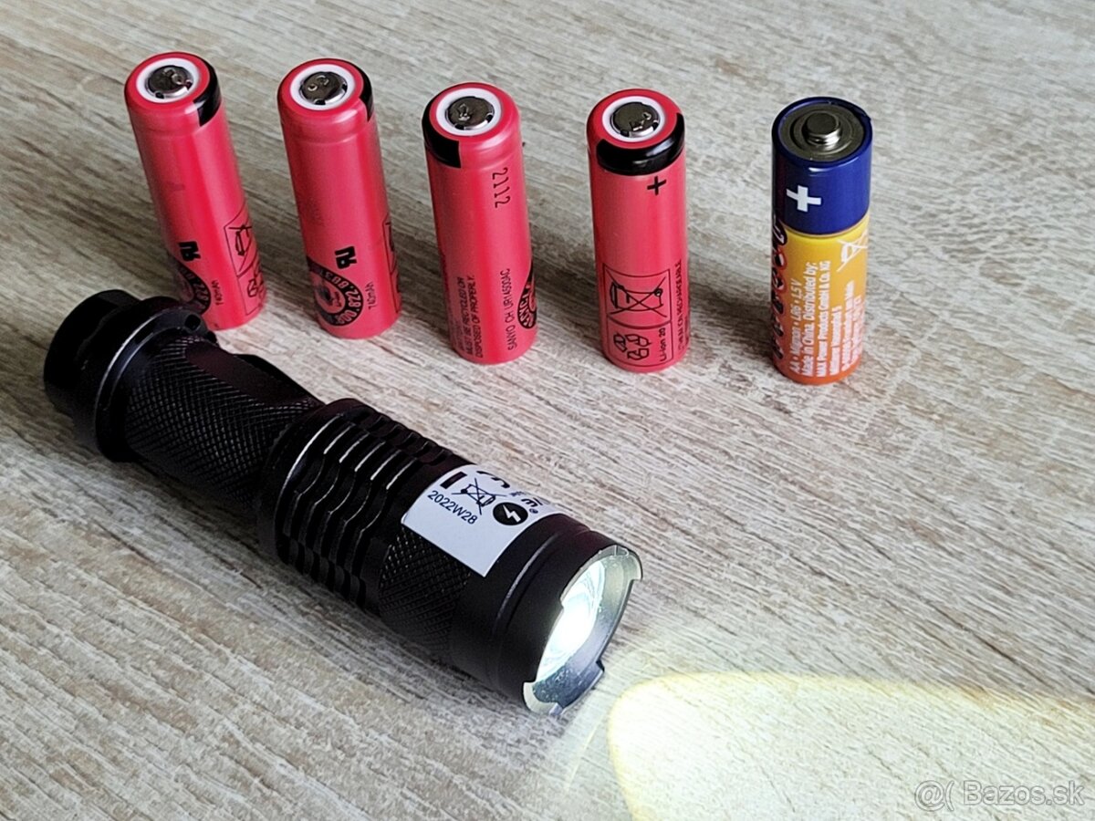 Bateria UR14500 Sanyo 3.7V, (720mAh) Li-ion nabijatelna - 3