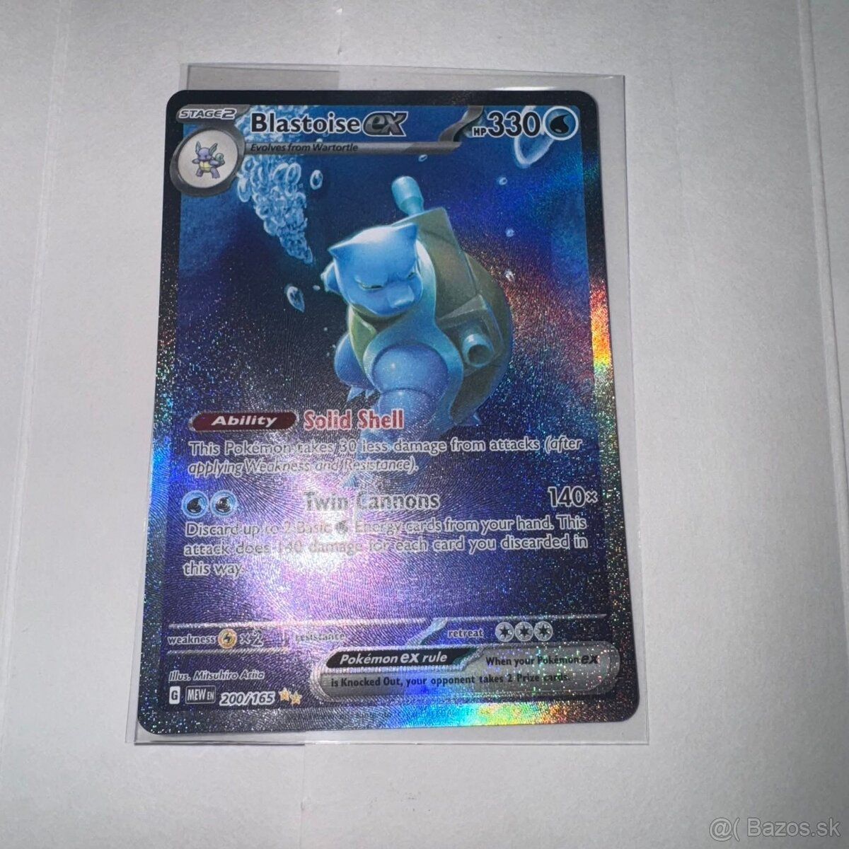 Blastoise Ex - 3