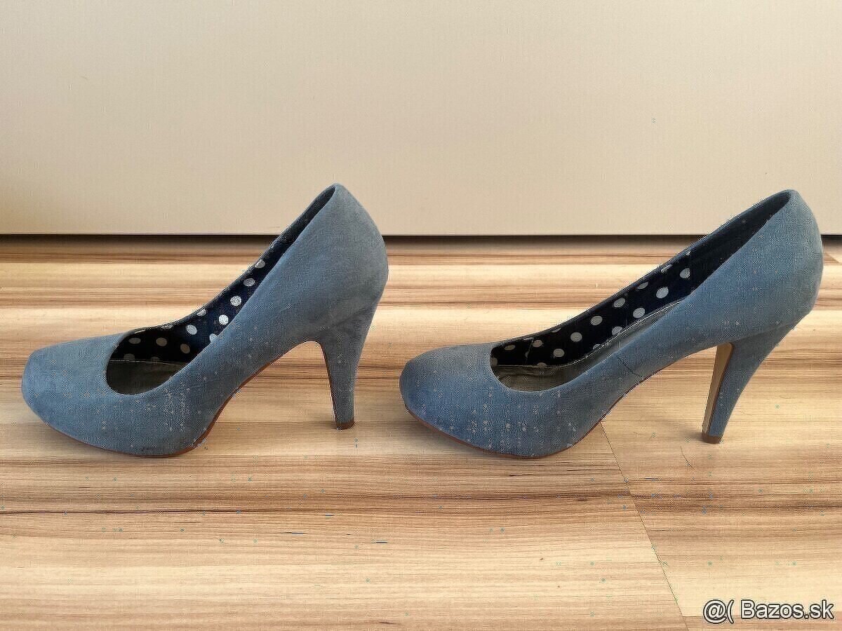 Modre damske lodicky Giuliana, velkost 39 - 3