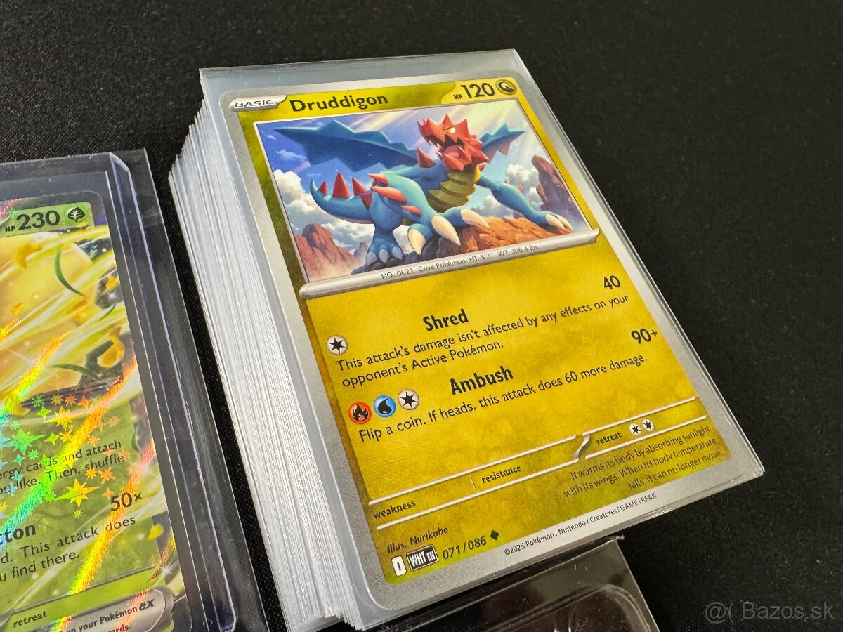 Pokemón MEGA balík (G): 100ks kariet v obaloch s EX + darček - 3
