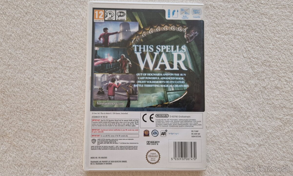 Hra Harry Potter a Dary smrti 1 (Wii) - 3