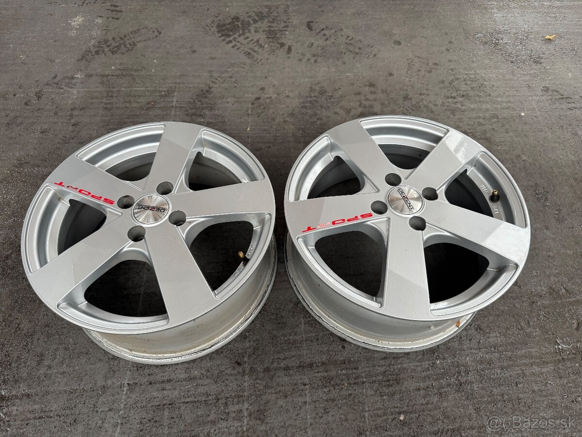 Elektróny DEZENT 4x100 R16 - 3