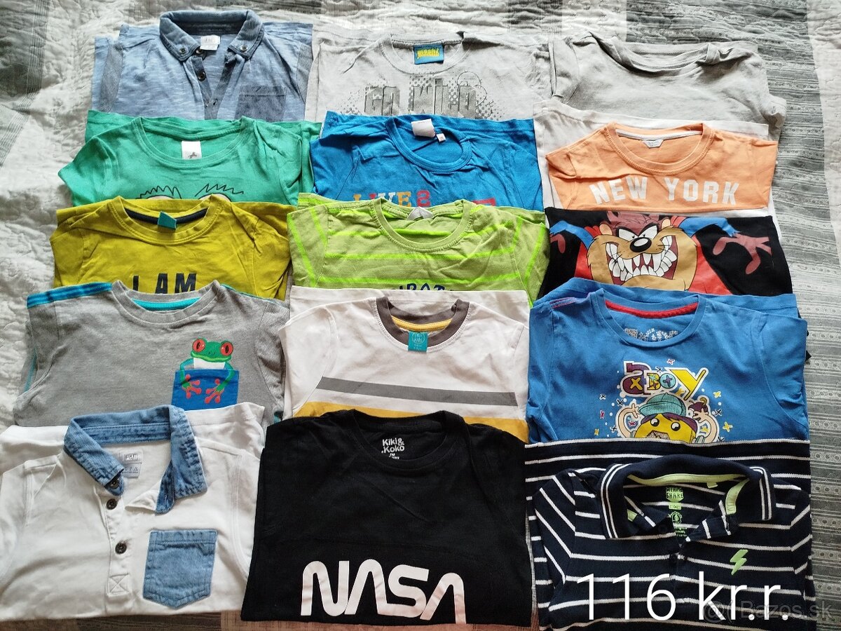 Balik oblečenia veľkosť 116 - 3