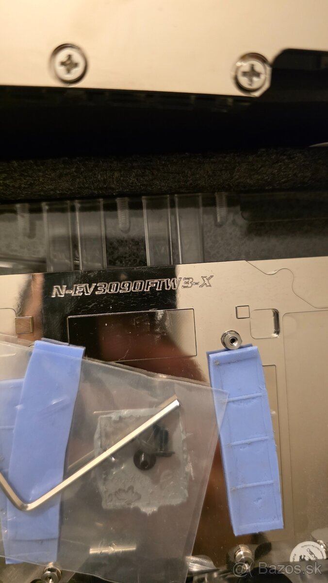 Rtx 3090 vodný blok - EVGA 3090 FTW3 - 3