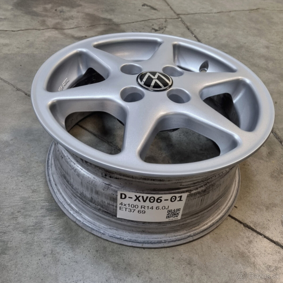Hliníkové disky 4x100 R14 6J ET37 - 3