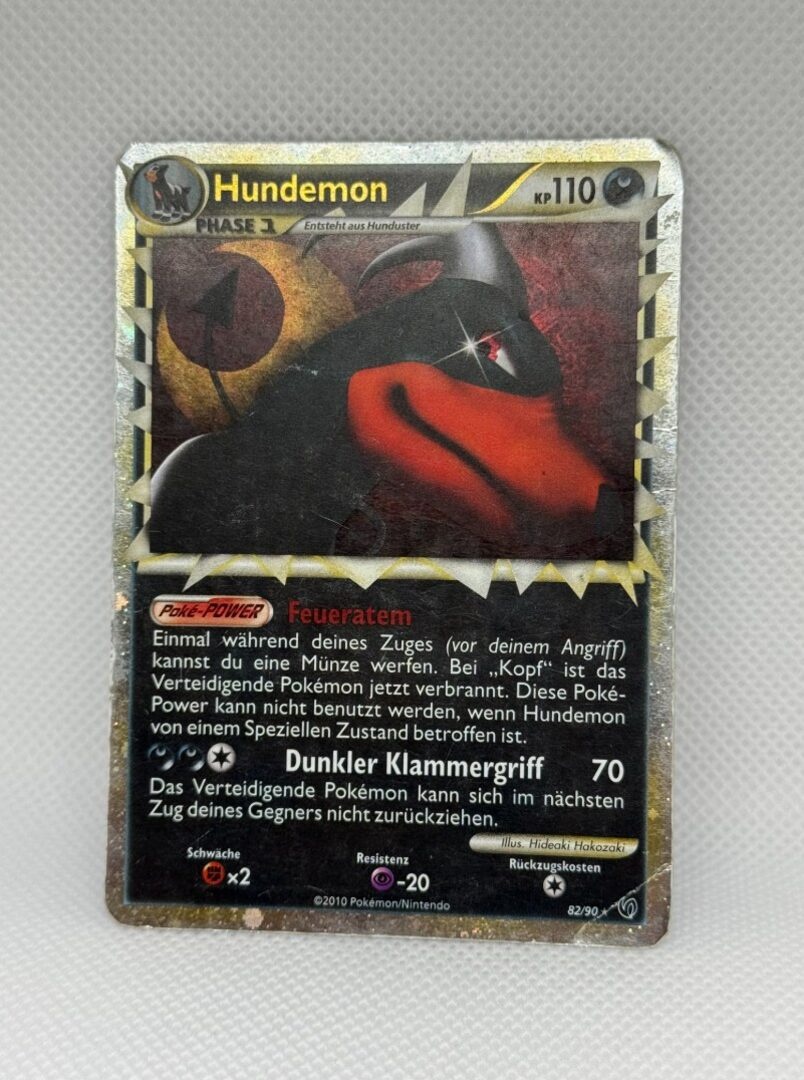 Pokémon karta Hundemon 82/90 – HP – ORIGINÁL - 3
