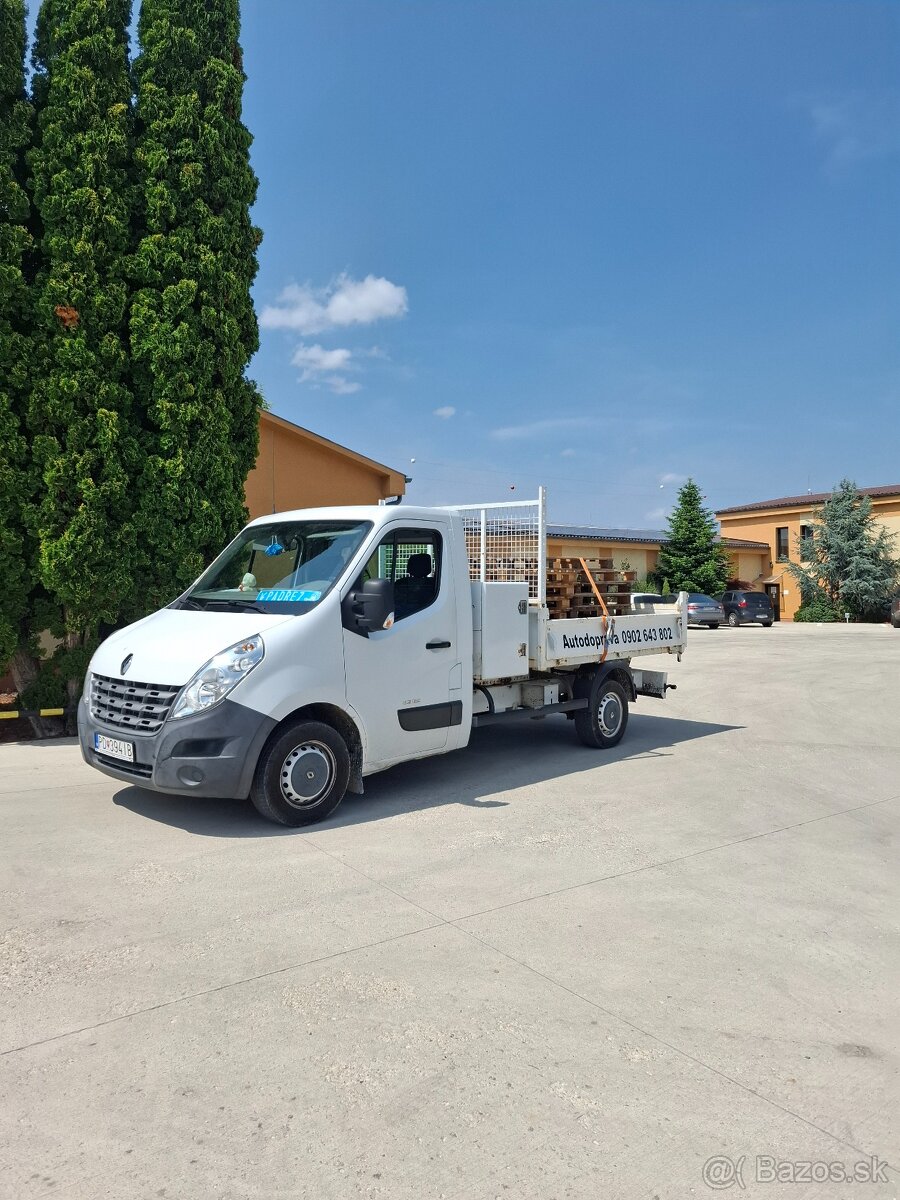 Doprava, odvoz dovoz sklápačom do 3,5t - 3