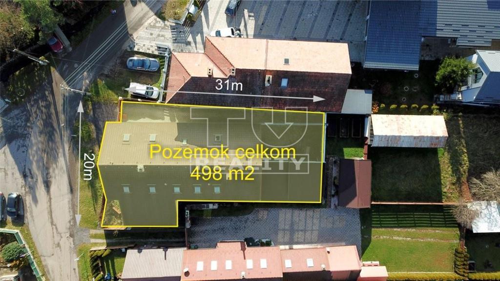 POLYFUNKČNÝ BYTOVÝ DOM - 2 BYTY + PREVÁDZKOVÉ PRIESTORY - 3