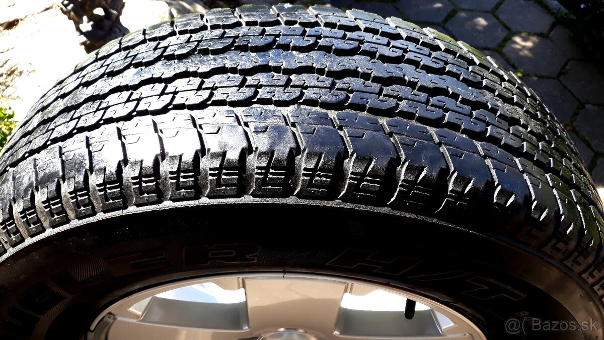 3x alu / rezerva, R18 5x127 orig. Jeep, (pneu 255/70)
