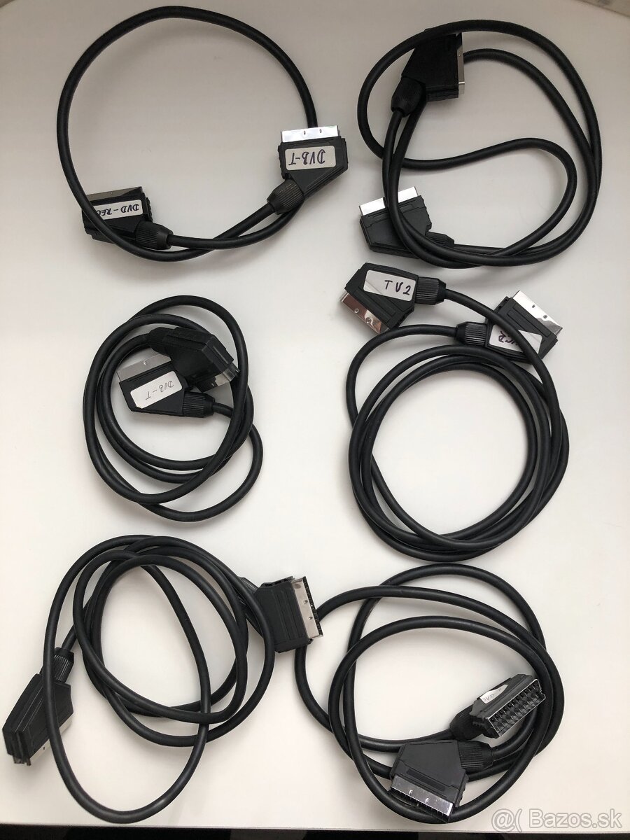 Predám scart kable a prechodky - 3