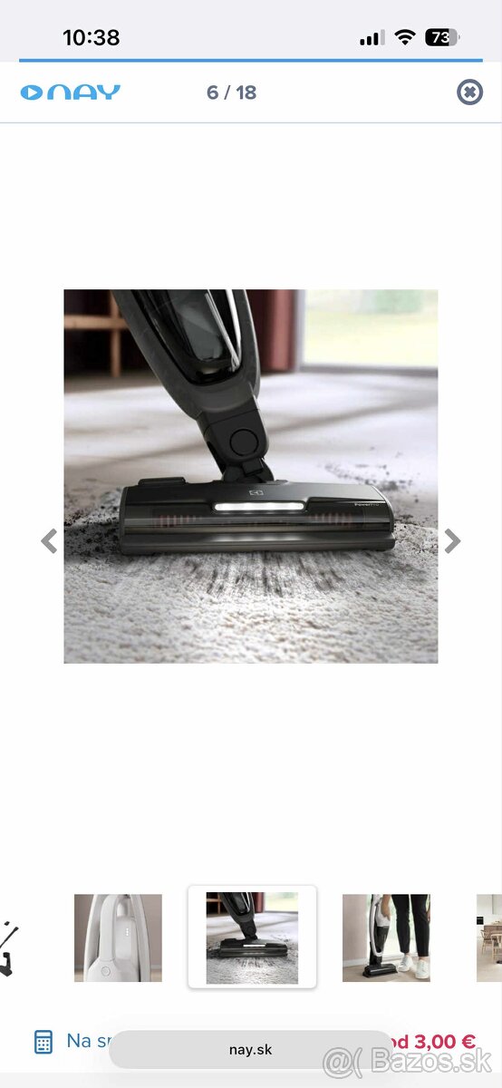 Electrolux Well Q6 – bezkáblový tyčový vysávač - 3