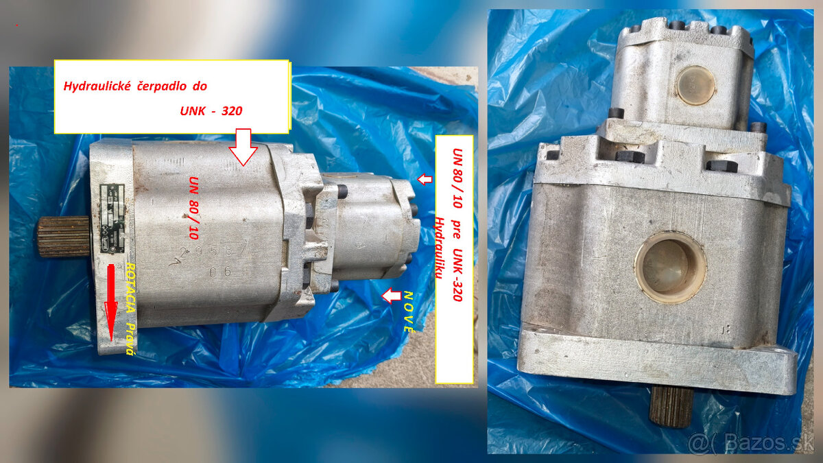 Hydraulické čerpadlá a hydromotory - Nové - 3