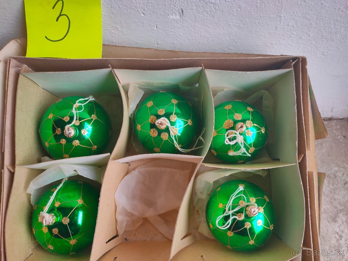 Retro vianočné ozdoby I. - 3