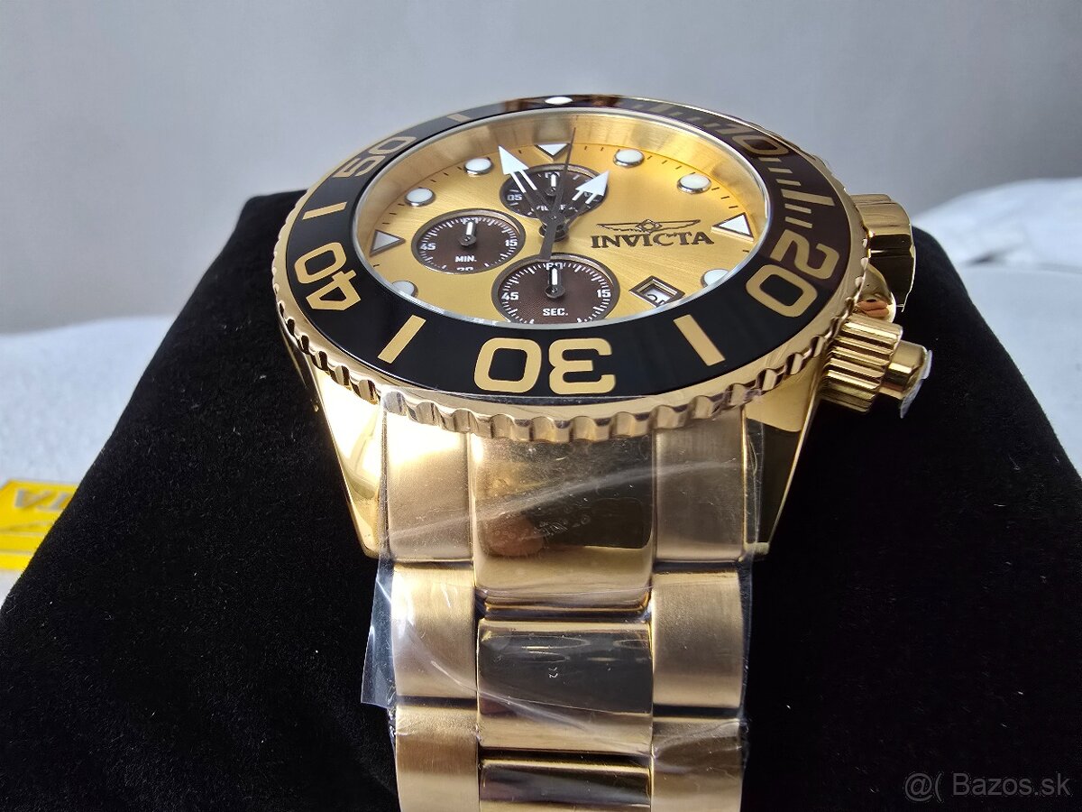 Invicta Grand Diver Gold-Brown - 3