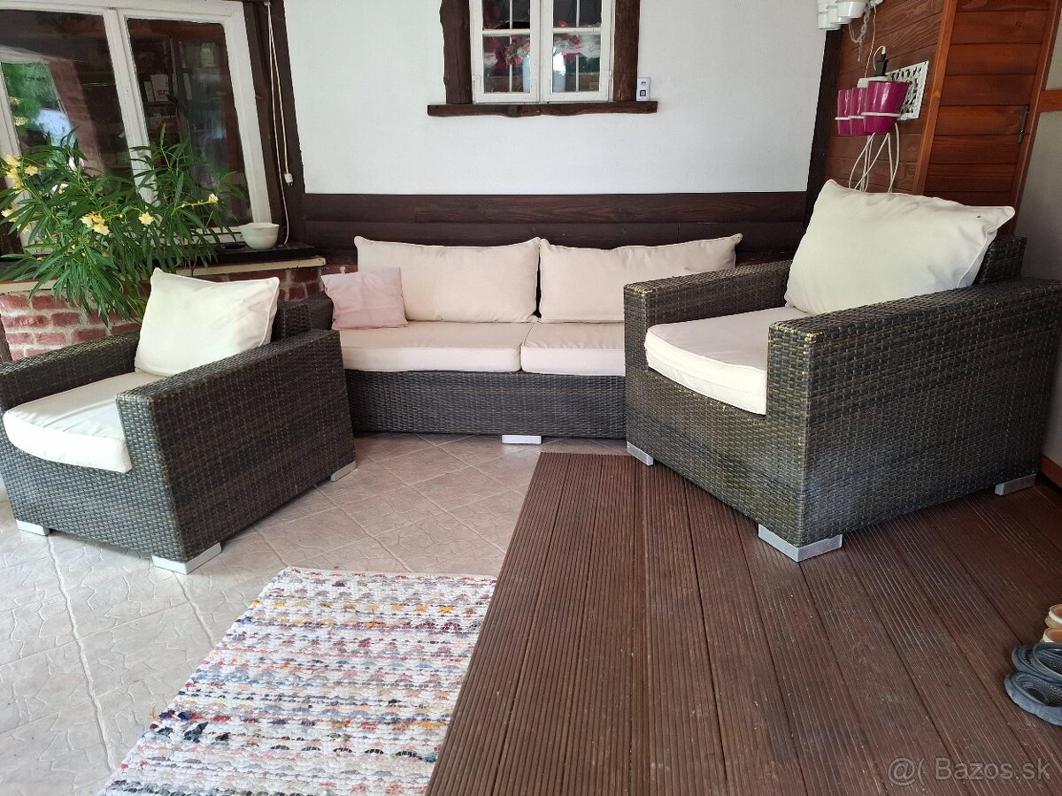 TEAK IT ratanový záhradný nábytok - 3