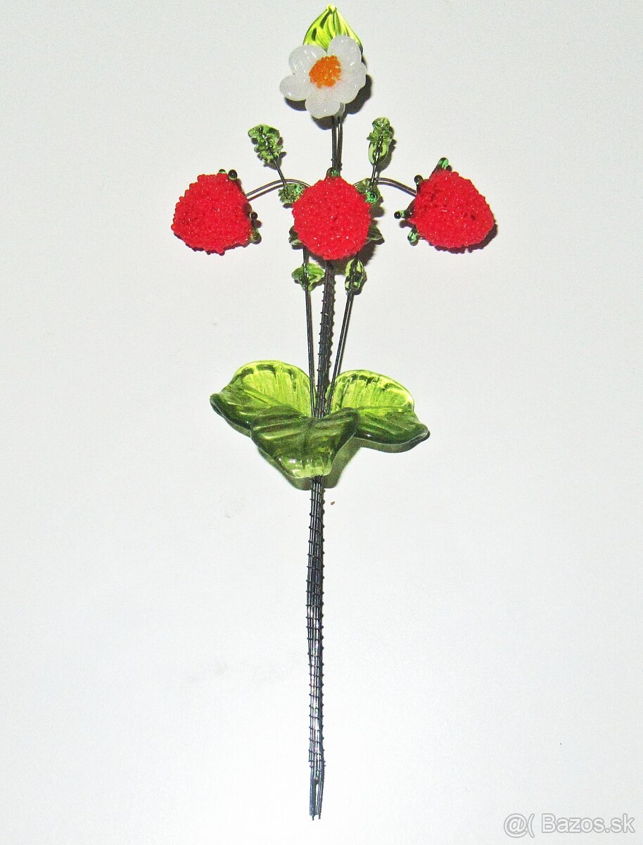 Jahody - Karlovarské sklo - 3