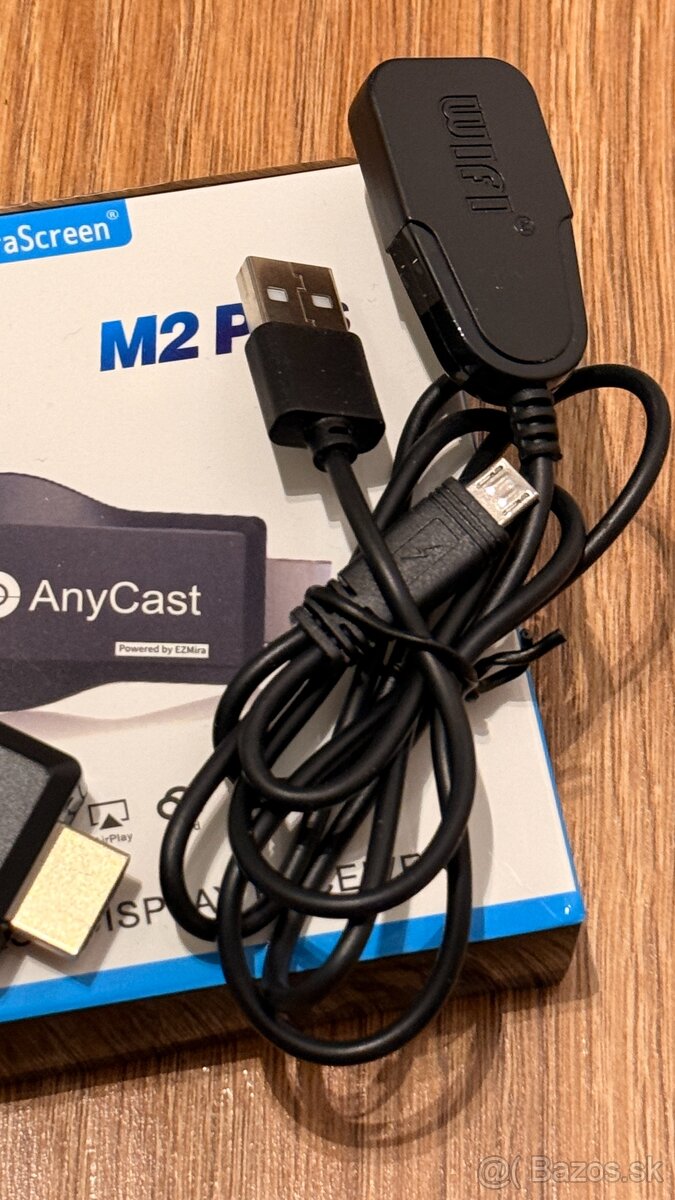 AnyCast M2 Plus – WiFi HDMI adaptér (AirPlay / Miracast / DL - 3