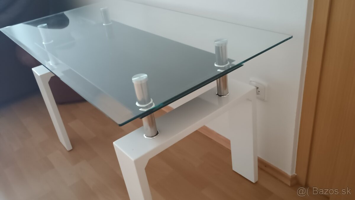 sklenený konferenčný stolík - 3