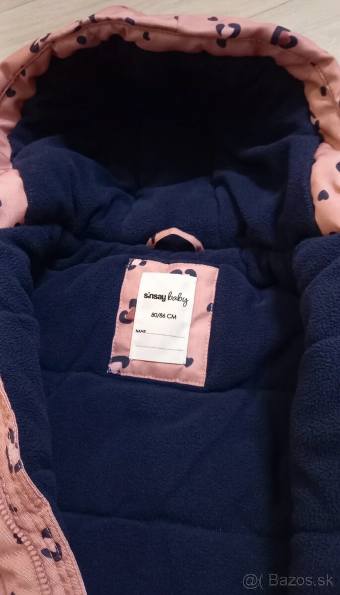 Dievčenská kombinéza veľ.80/86 - 3