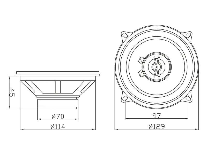 Reproduktory R130 13cm - 3