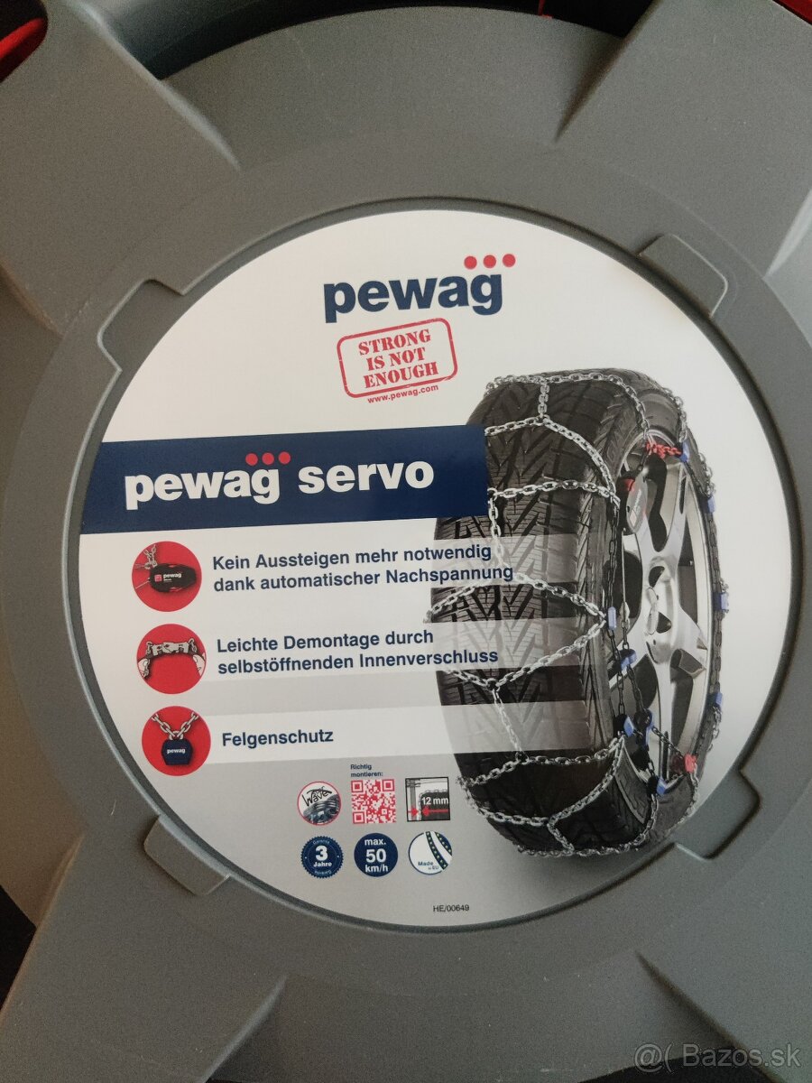 Snehové reťaze Pewag servo RS77 - 3