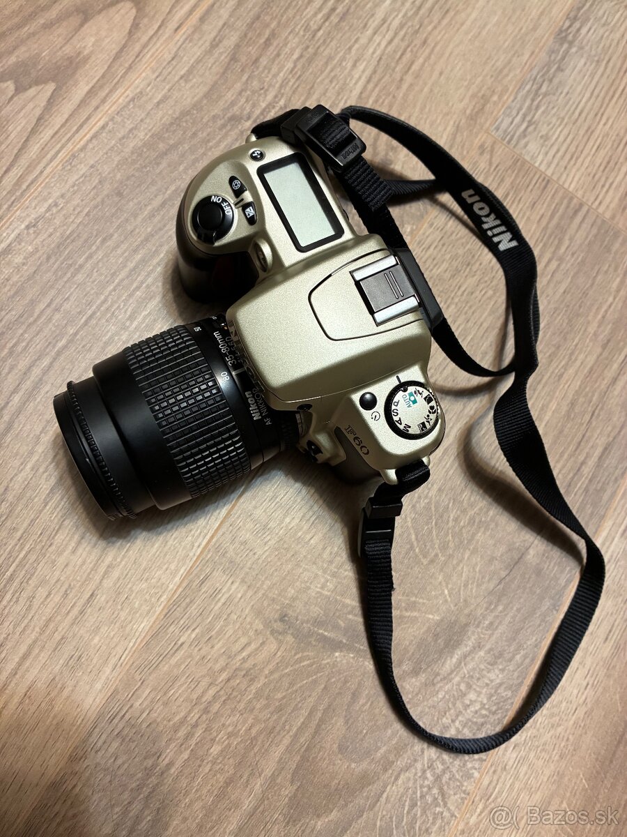 Nikon F60 NOVÝ kus + objektív - 3