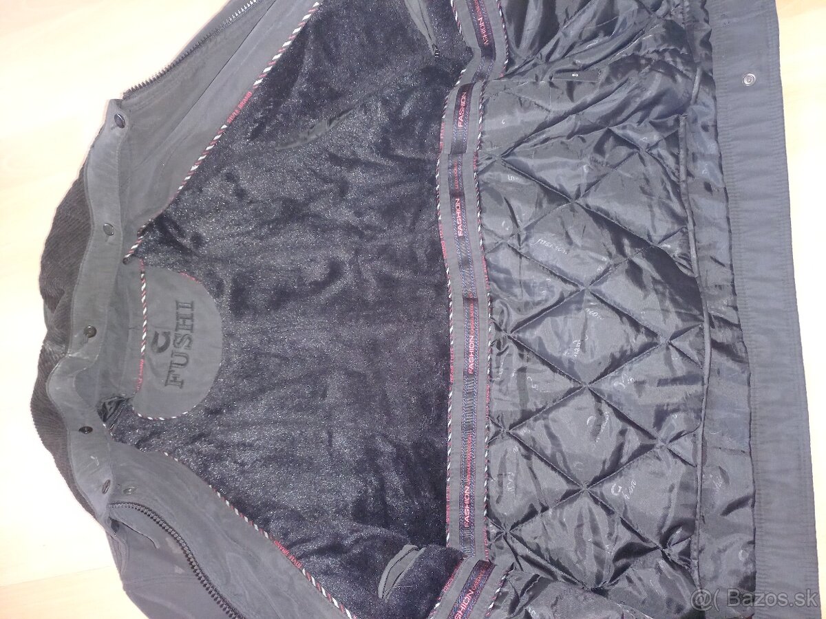 Pánska zateplená bunda XL - 3