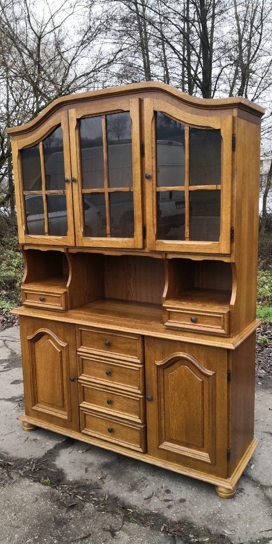 Rustikálny masivný príborník - 3